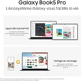 Samsung Galaxy Book5 Pro 14", Copilot+ PC, Ordinateur Portable avec IA, Processeur Intel Core Ultra 7, Mémoire 16 Go RAM, Stockage 512 Go, Clavier AZERTY FR, Anthracite - 4