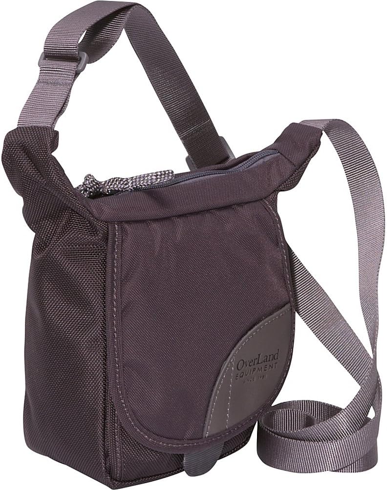 Overland Equipment Placer Traveler Bag (BlackBerry/Dusty Blue,7 x 5.5X 3.25-Inch)