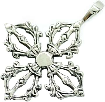 美品 シャンバラ　ダブルドージェ　ペンダントトップ　ネックレストップ　SV925 fa-t0051-chain_0.jpg