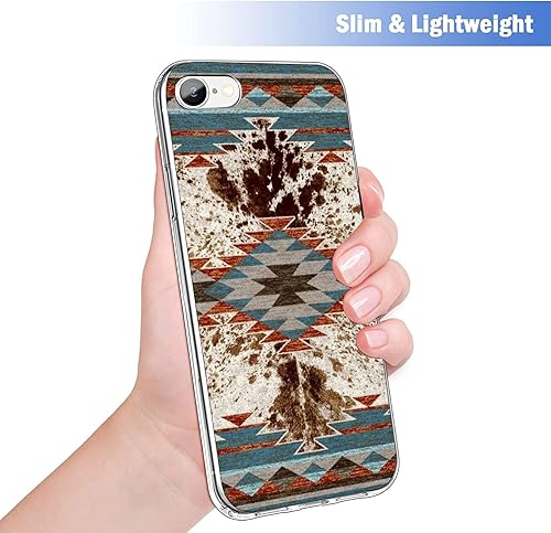 Miniatura 6 de Funda de TPU transparente con diseño de collage vintage estético para iPhone 7, iPhone 8, collage de academia oscura, a prueba de golpes, para