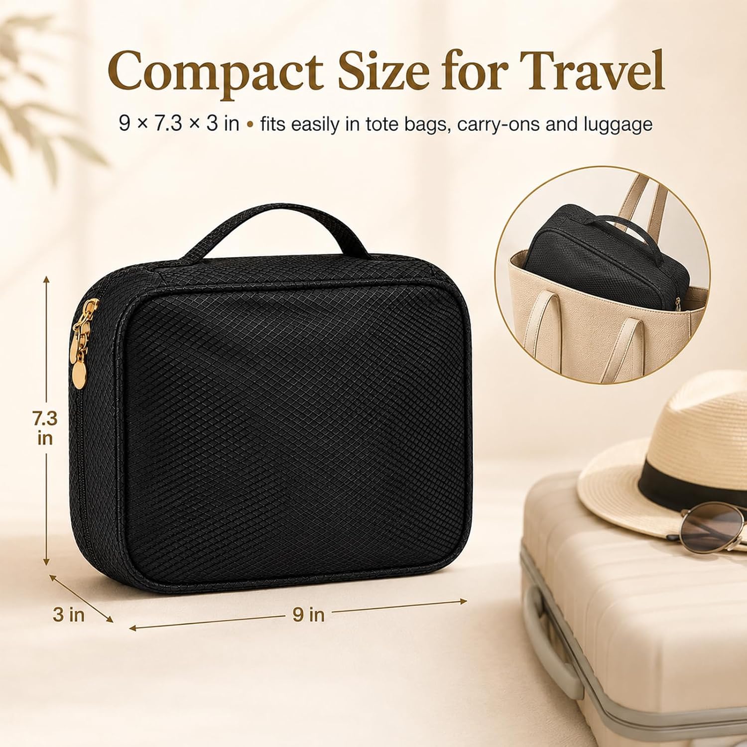 Travel Jewelry Binder Organizer Case with Removable Zipper Pouches, Tangle-Free Storage for Necklaces, Earrings & Rings, Perfect for Travel, Cruise, Wedding & Everyday Organization