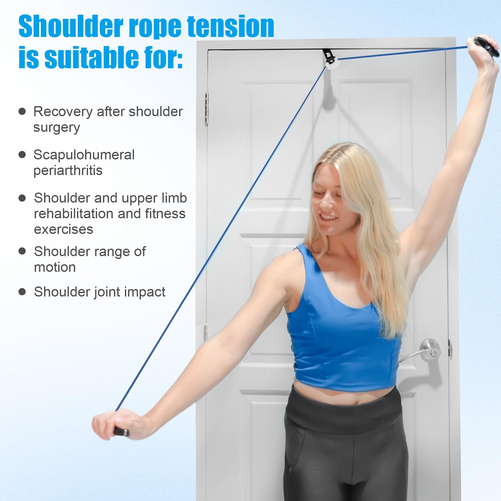 Bilbear Schultertrainer Pulley - Physiotherapie Seil Für Rotatormanschette