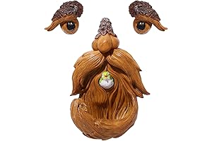SUQ I OME 2024 i e Bath Tree Faces Bird Feeder Decor Outdoor
