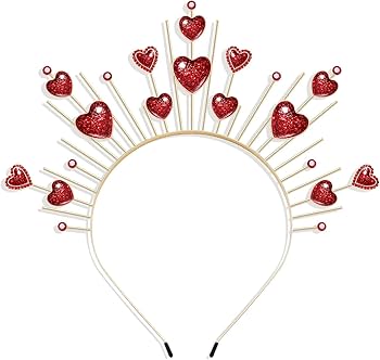 Amazon.com : GLBCC Valentines Day Heart Headband for Women Girls