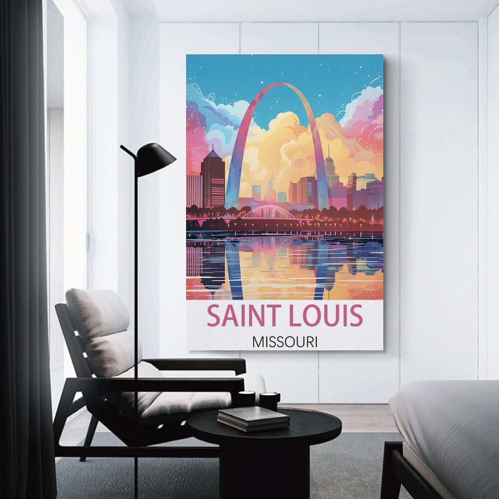 Amazon.com: Saint Louis Missouri Vintage Travel Posters 08x12inch