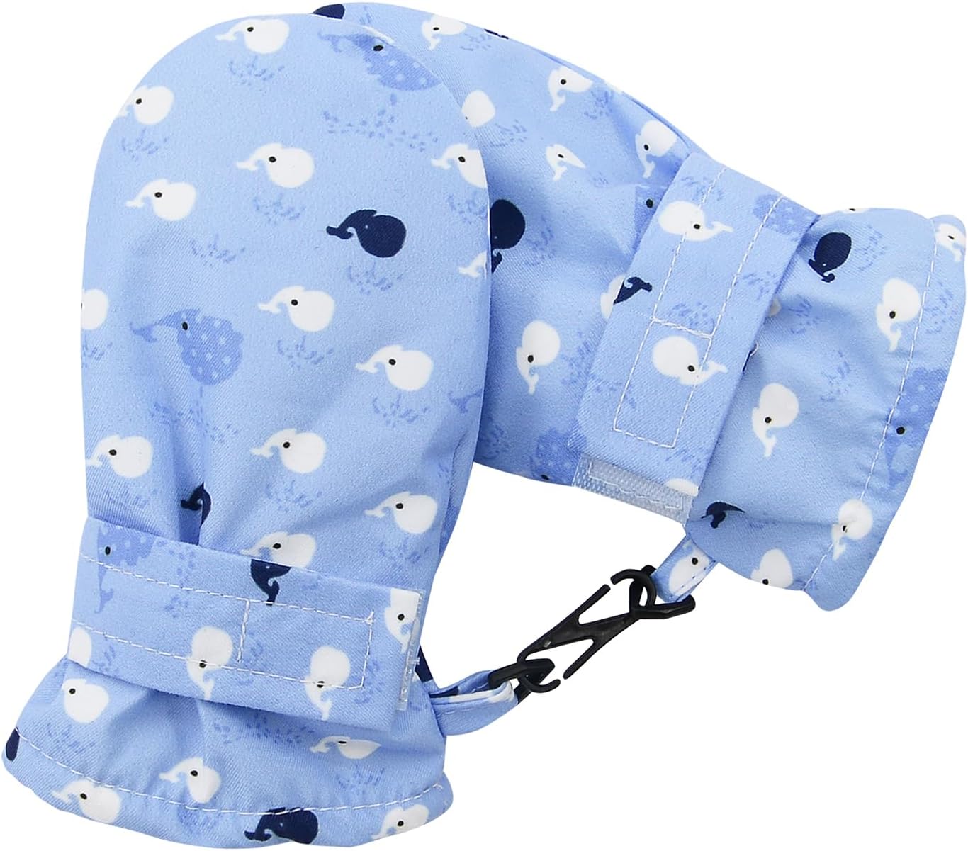 American Trends Lined Fleece Toddler Mittens Winter Warm Gloves Child Ski Waterproof Snow Baby Mittens for Boys Girls - Image 2