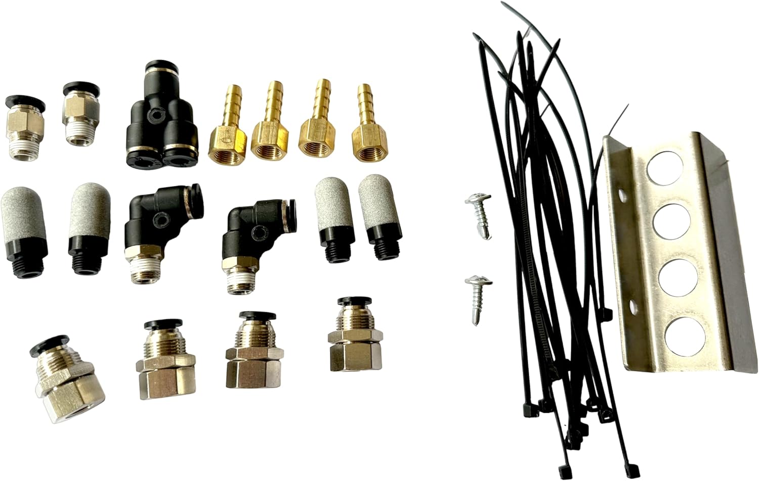 Universal 4 Point DIFF Breather Kit Compatible with Toyota Landcruiser Prado Hilux Kluger 4x4