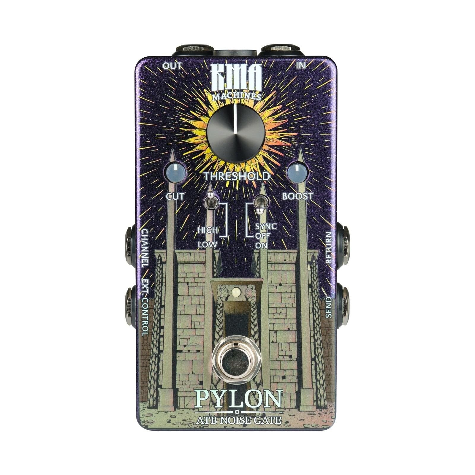 KMA MACHINES PYLON ハイエンド　ノイズゲート Amazon.com: KMA Audio Machines Pylon ATB Noise Gate : Musical