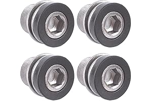 4X Bicycle E-Bike M15 Crank Arm Bolts ISIS Crank Screws Compatible with...