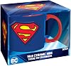ICUP DC Comics Superman Logo 18oz Embossed Ceramic Mug - Officially Licensed Superman Merchandise & Collectibles