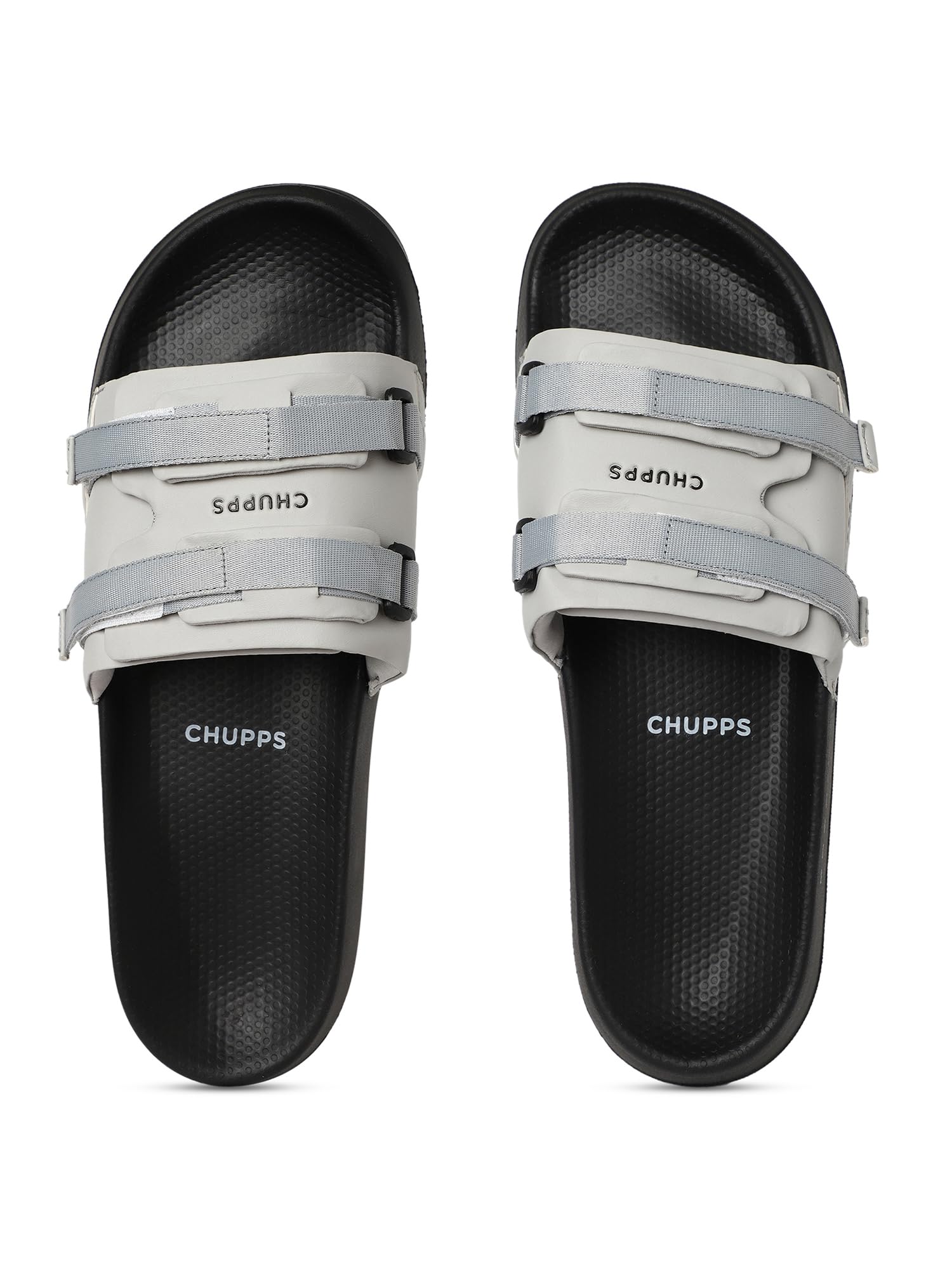 CHUPPS Bandwidth Element Slider for Men, FOAM6 Upper Technology (6mm Foam) Snug Fit with ERGOX Plus Footbed (Contoured & Cushioned) for Super Comfort Flip Flop Slipper Grey (B0CV5LX7XL) Amazon Price History, Amazon Price Tracker
