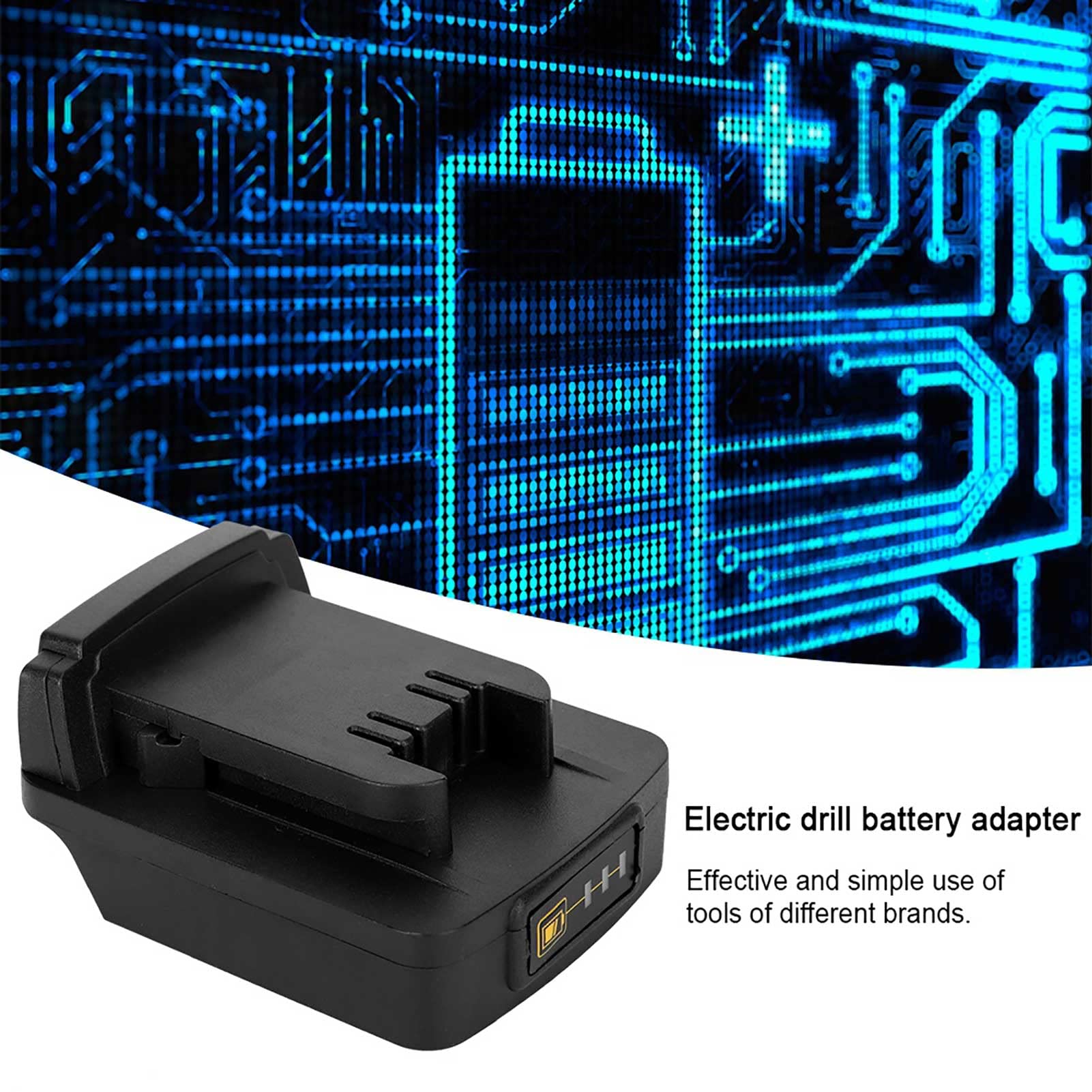 Adattatore per batteria Accessorio per trapano elettrico PCBA integrato per da 18 V a