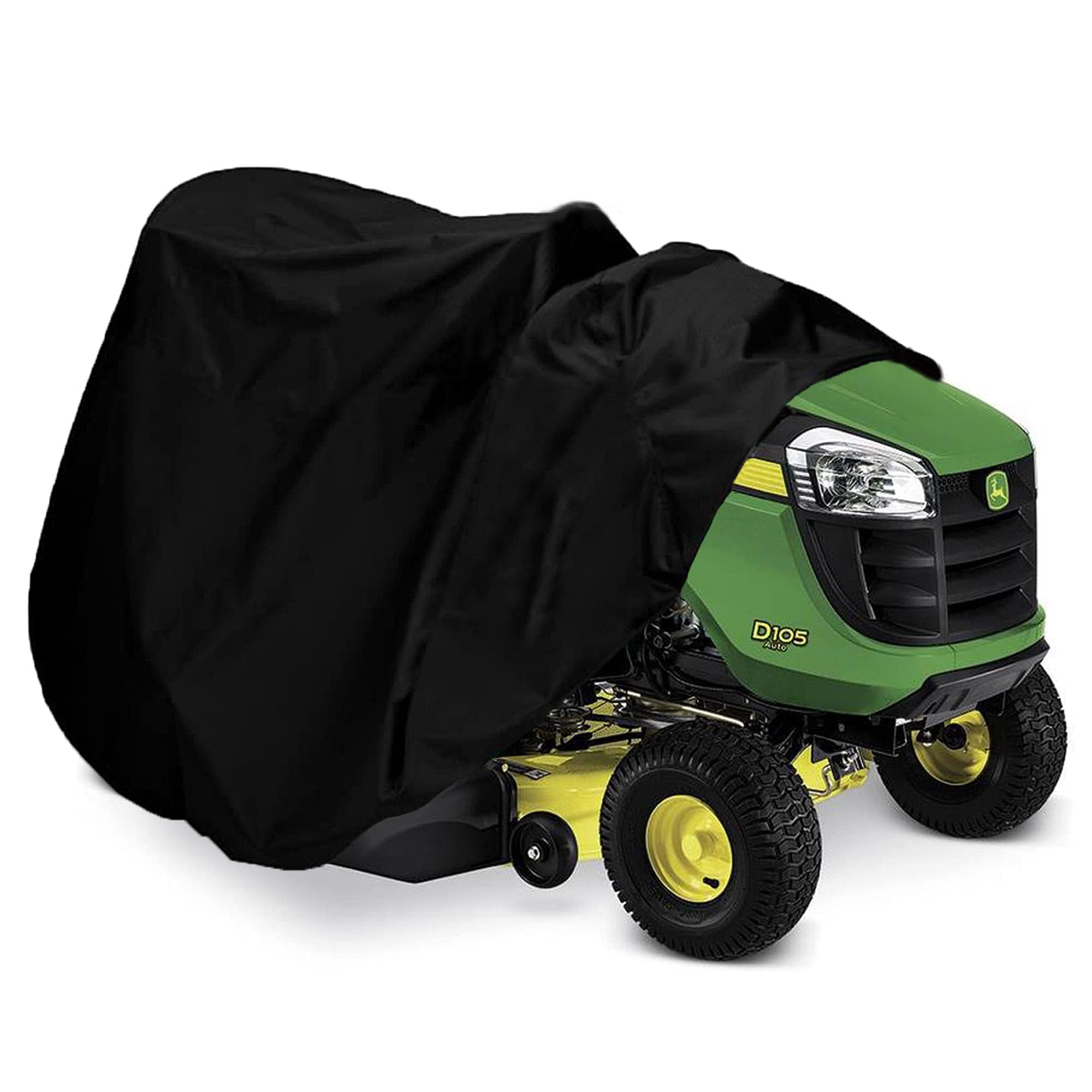 para AAA Funda Tractor Cortacésped, Cubierta Impermeable | Tejido Oxford Impermeable Robusto, Protección Exterior Lluvia, Funda Tractor Cortacésped Alta Resistencia Anti UV Para Jardín