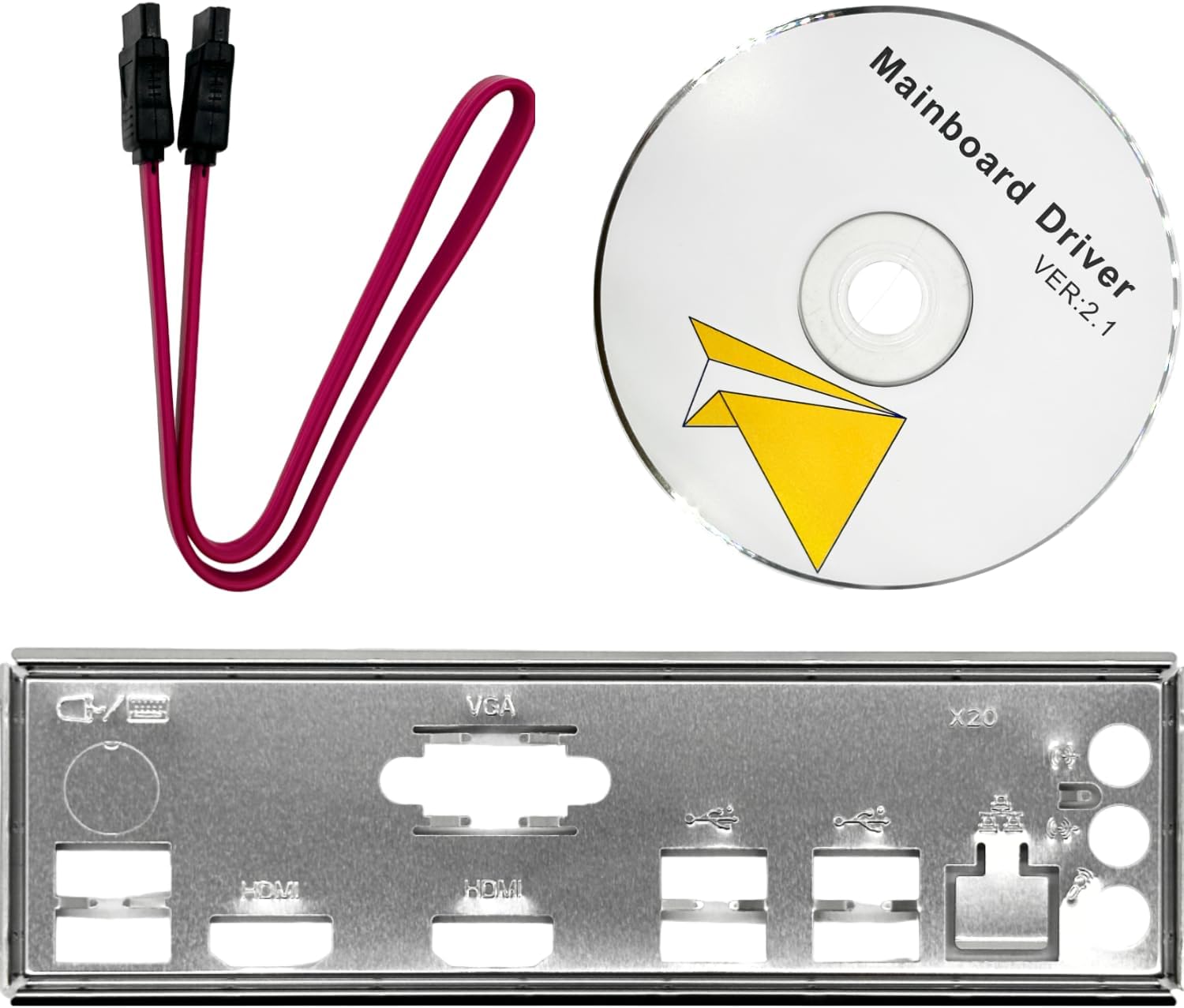 Accessories included with the NANU SHOP LGA1155 Motherboard