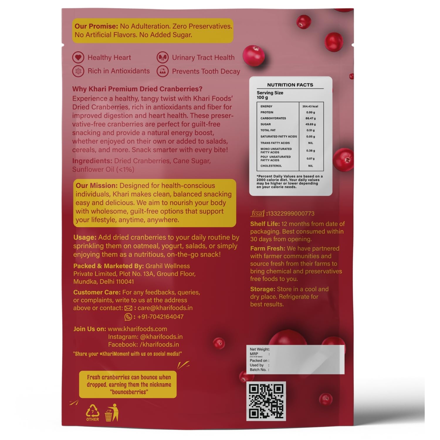 Saline foods dried cranberries, dry fruit berries, rich in antioxidants, energy boosters, no guardians (100 grams) Saline foods dried cranberries, dry fruit berries, rich in antioxidants, energy boosters, no guardians (100 grams)