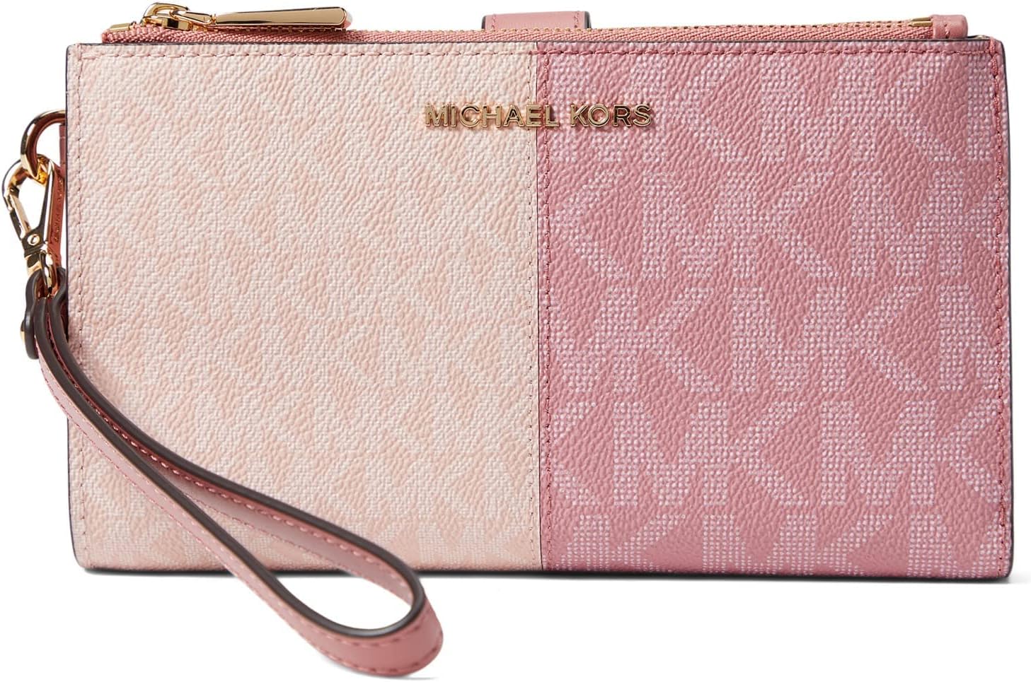 Single Zip Michael Kors Wristlet Clutch Michael Kors Jet Set