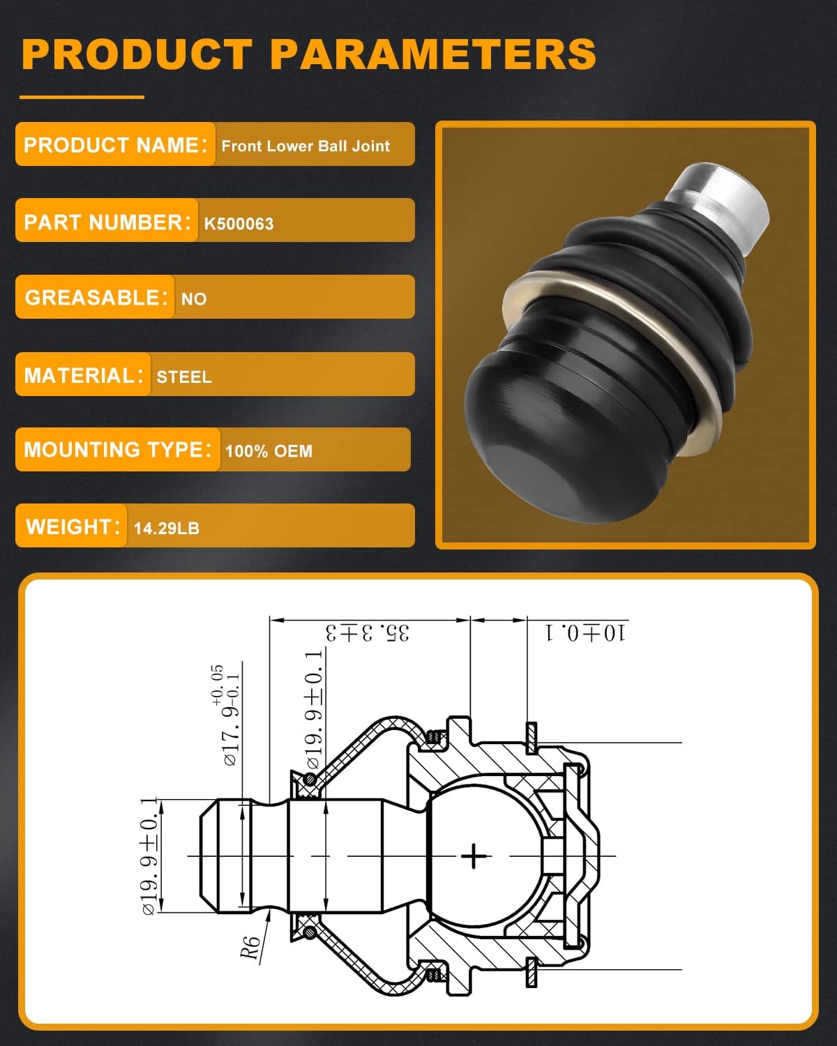 10pc Set Front Suspension Kit Lower Control Arm Inner Outer Tie Rod End Sway Bar End Link Lower Ball Joint Replacement for 2007-2017 for Jeep Compass Patriot For Dodge Caliber