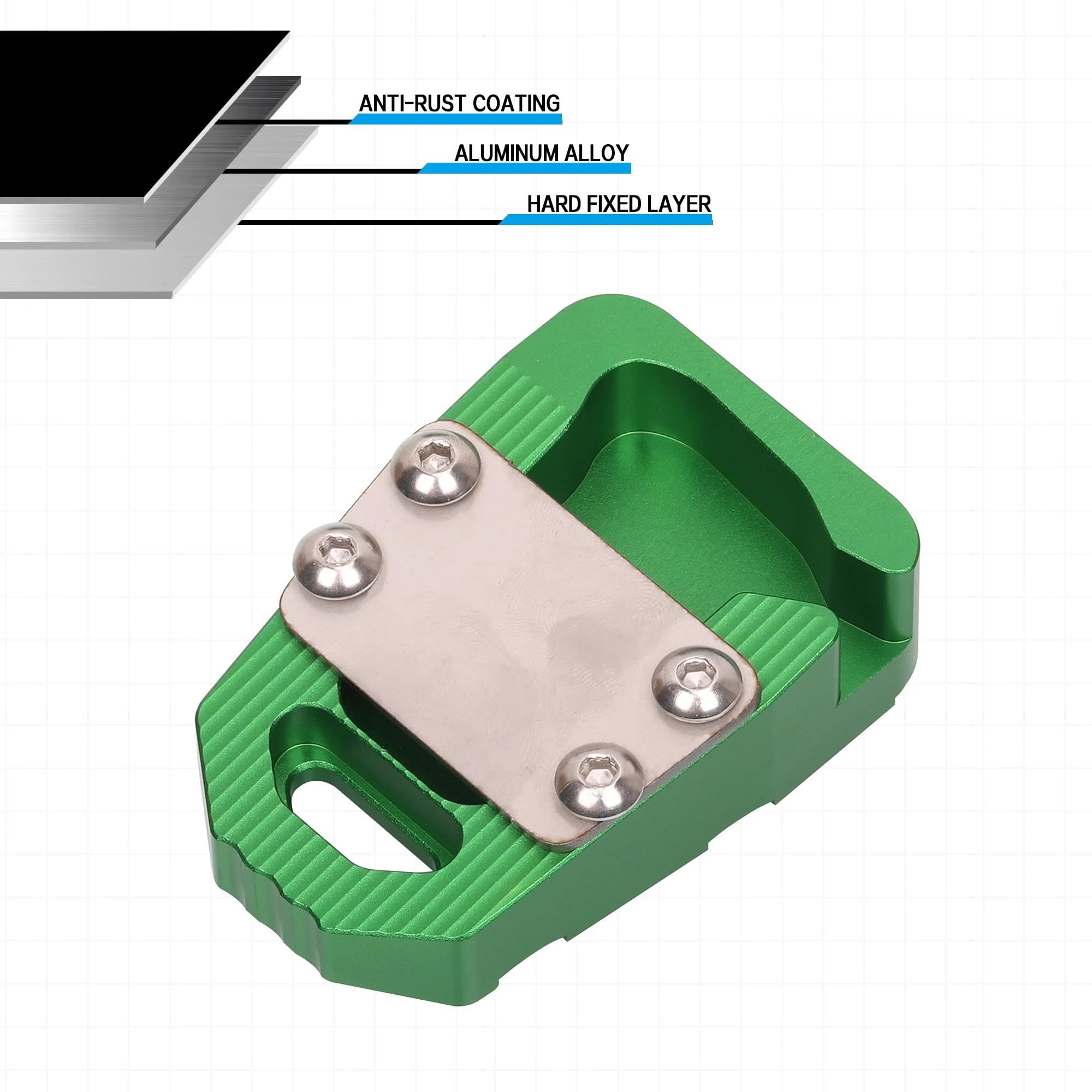 Motorrad-Bremspedalverlängerung Für Kawasaki Z900 Z650 Z 400 Z1000 650 Fuß Erhöhte Pedal Bremshebel(Titanium)