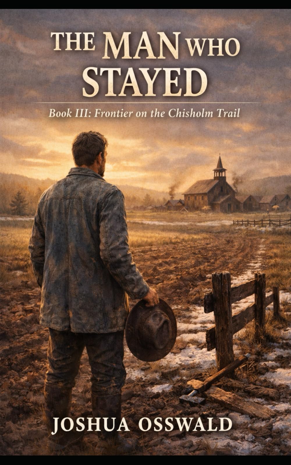THE MAN WHO STAYED: BOOK 3 Frontier on the Chisholm Trail (CHISHOLM TRAIL SAGA)