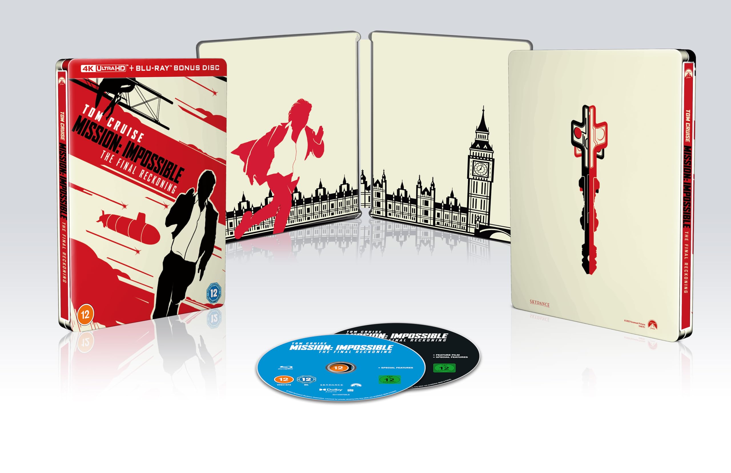 Mission: Impossible - The Final Reckoning 4K UHD Steelbook [Blu-ray] [Region A]