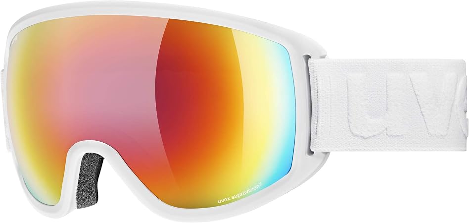 Uvex Topic FM Sphere, Maschera da Sci Unisex Adulto, White  Mat/Rainbow-Rose, Taglia Unica : Amazon.it: Sport e tempo libero