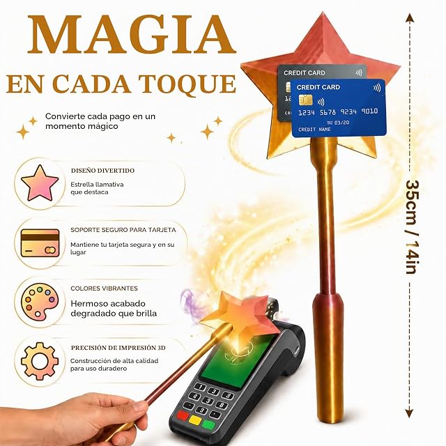 Foto 7 de 7 de XZMCAT Varita Mágica Tarjeta de Crédito Contactless