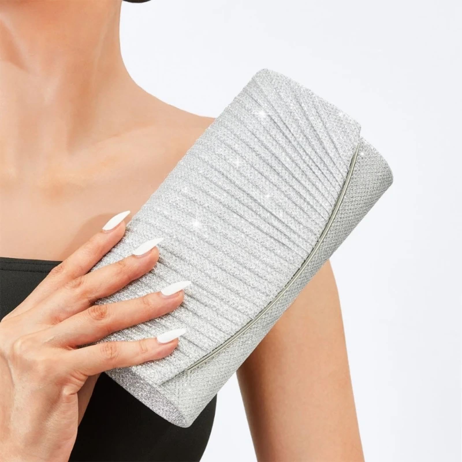 Abendtasche Damen Clutch Frauen Abend Tasche Mit Kette Bankett Umschlag Geldbörse Weibliche Handtasche Clutches Lady Solid Hochzeit Abschluss Ball Umhängetasche