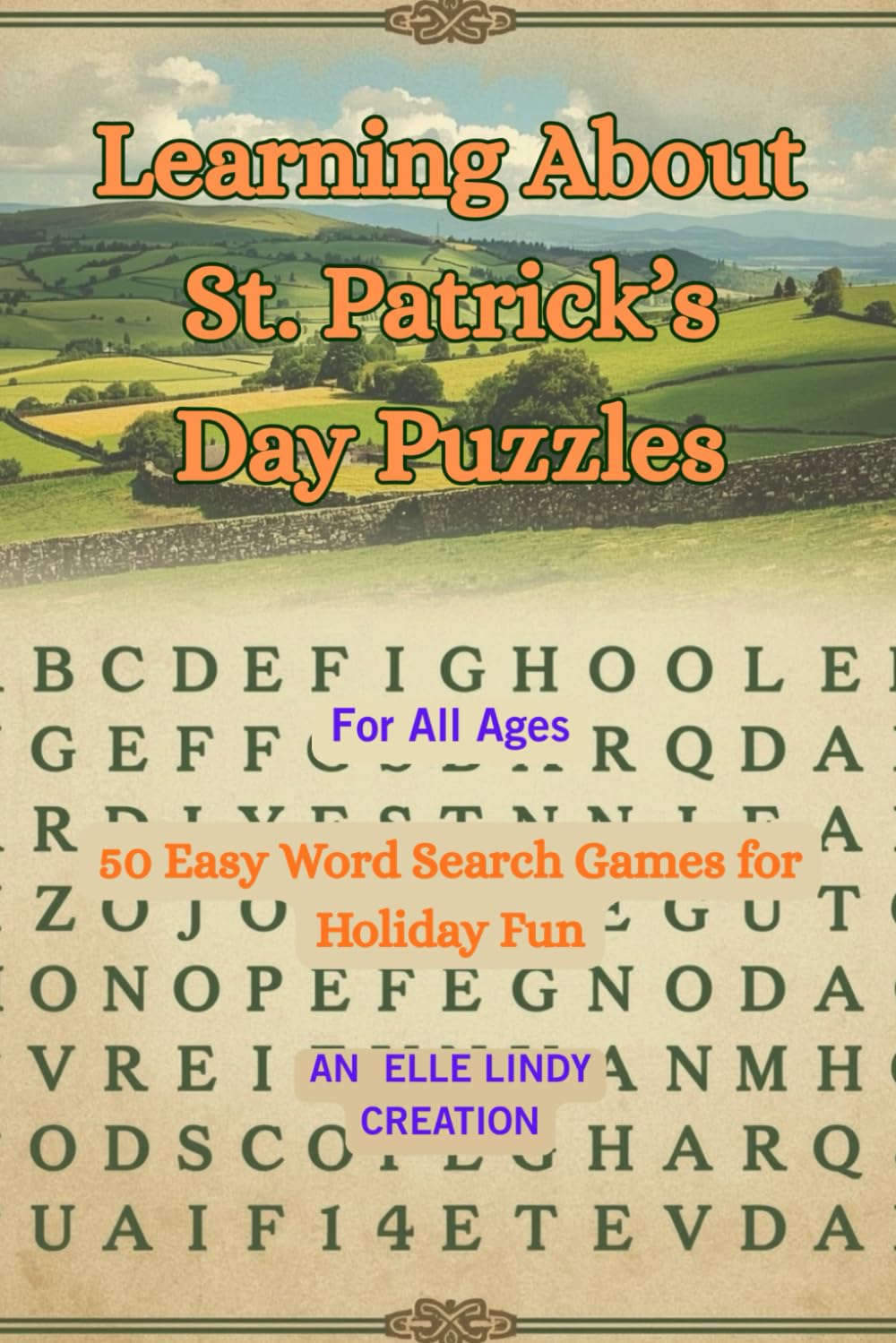 Learning about St. Patrick's Day Puzzles: 50 Easy Word Search Games for Holiday Fun (Large Print)