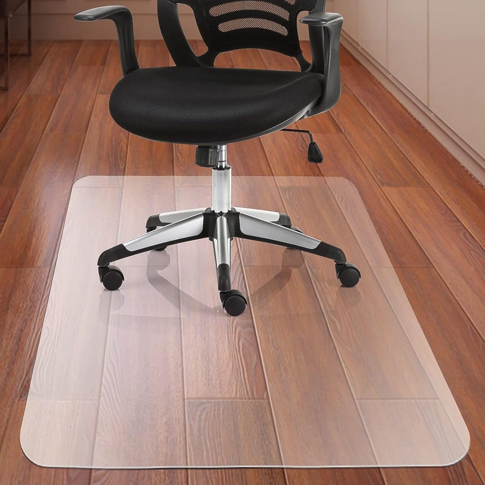 0 03 Computer Desk Chair Mat for Carpeted Floors Heavy Duty Floor Protector under Computer Desk Desk Chair