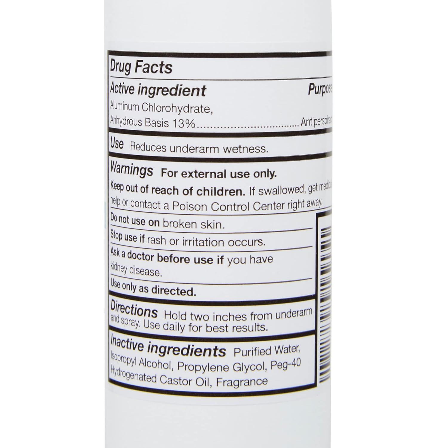 McKesson Anti-Perspirant Deodorant Spray, Fresh Scent, 4 oz, 48 Count