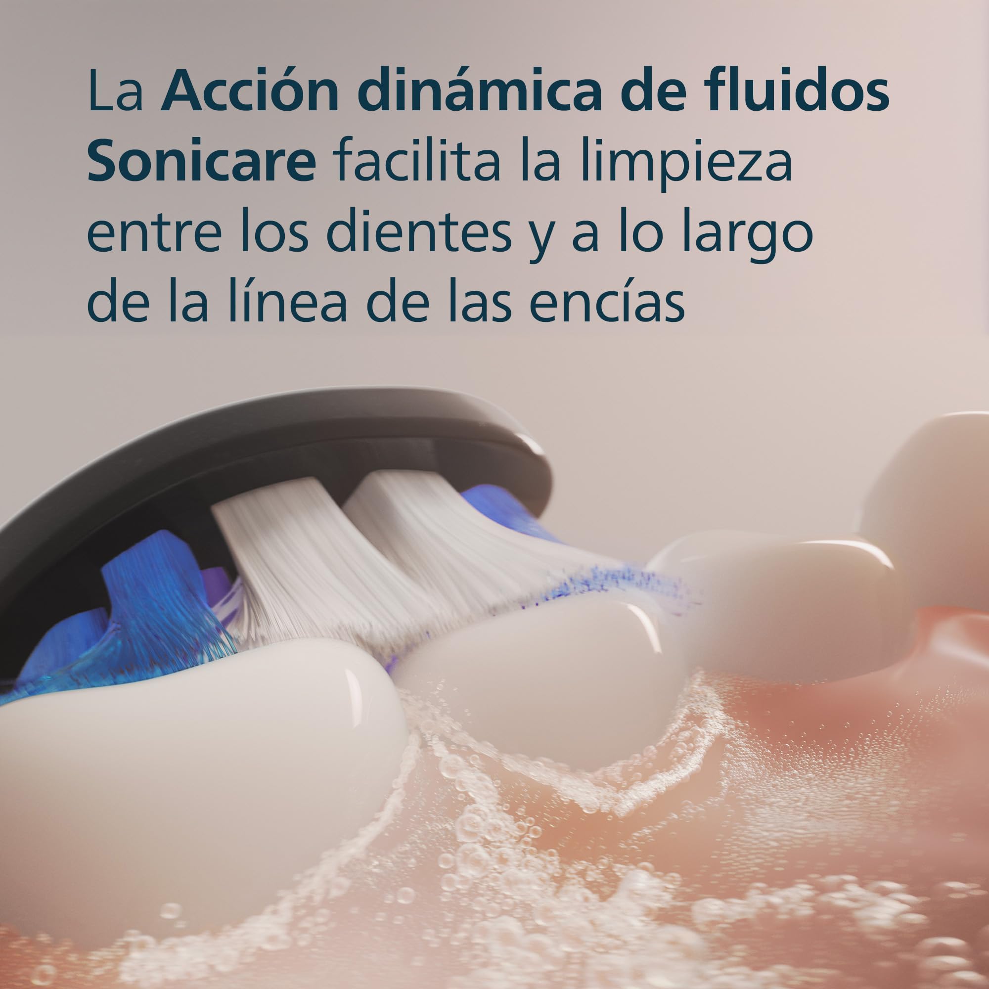 Philips Sonicare S2 Sensitive, pack de 6 cabezales para cepillo eléctrico, negro, HX6056/88