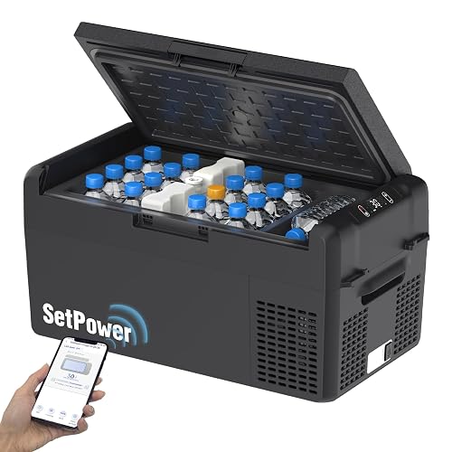 Setpower 12V Portable Refrigerator Freezer (21 Quart)