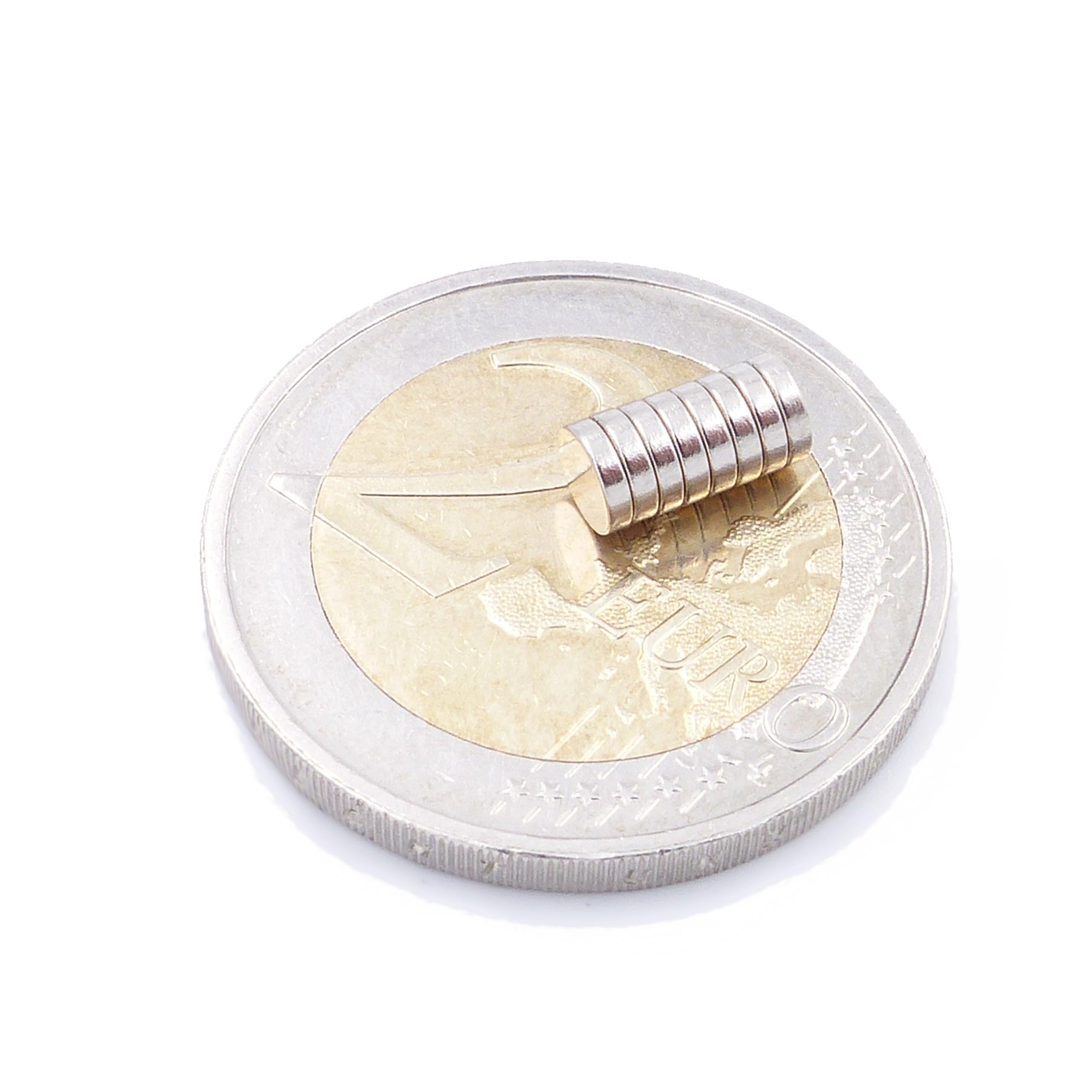Lot De 20 Aimants Néodyme Puissants – Tailles Mélangées 4, 4x1, 4x1.5, 4x2, 4x3 Mm, Pour Bricolage Ou Miniatures