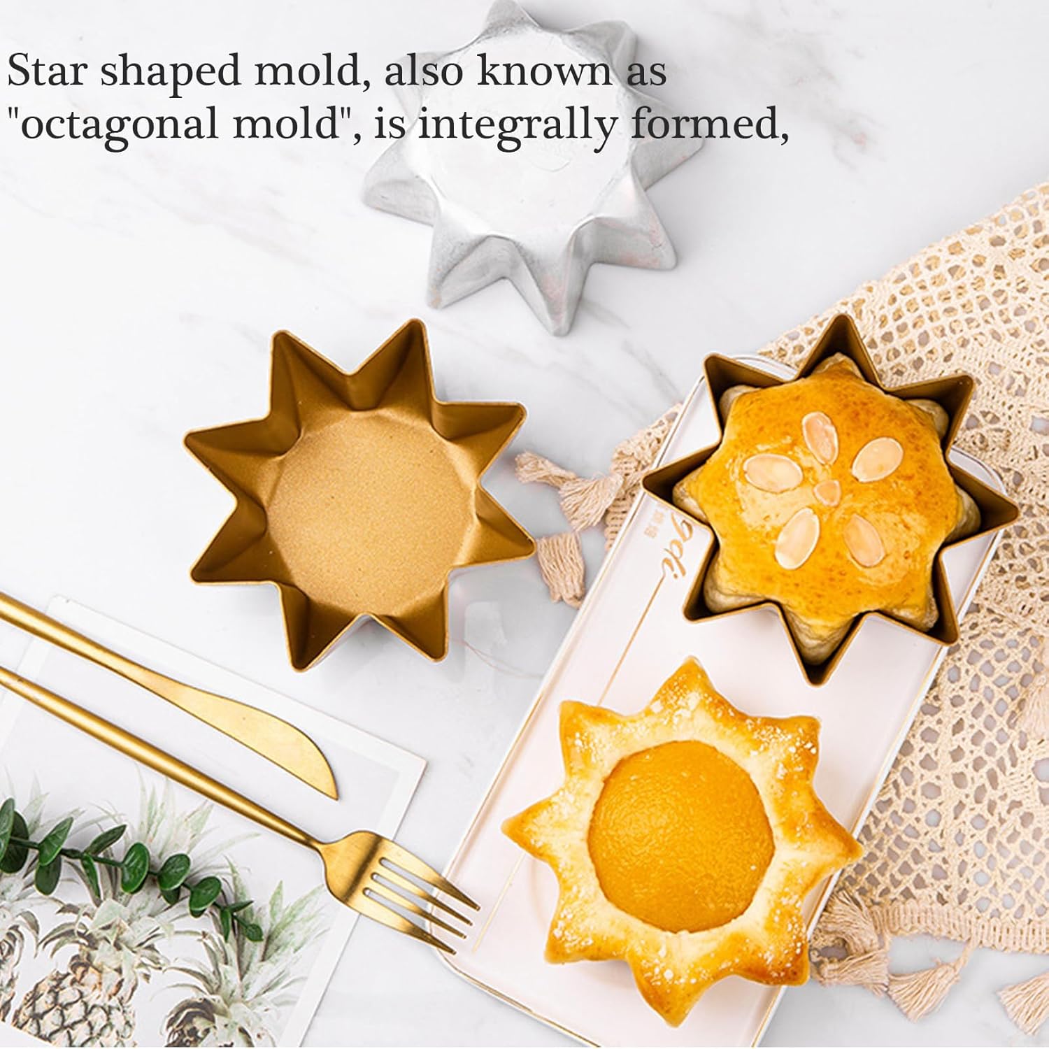 bakeware sets 4Pcs Cupcake Cake Muffins Cookie Molds Eggs Molds Aluminium Pans Bakings Tool for Cupcake