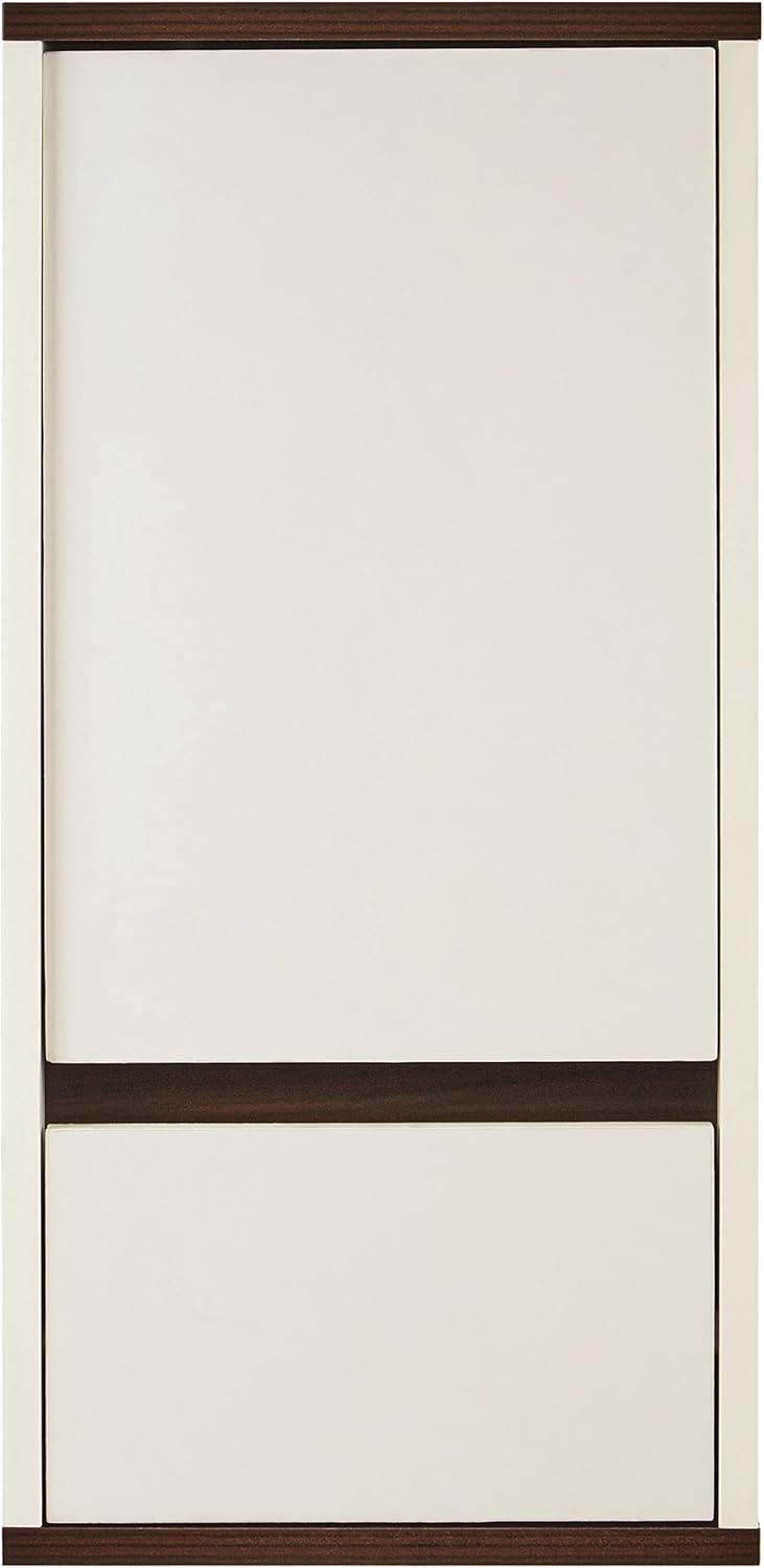 Premier Housewares Chelsea Single Door/1Drawer Wall White