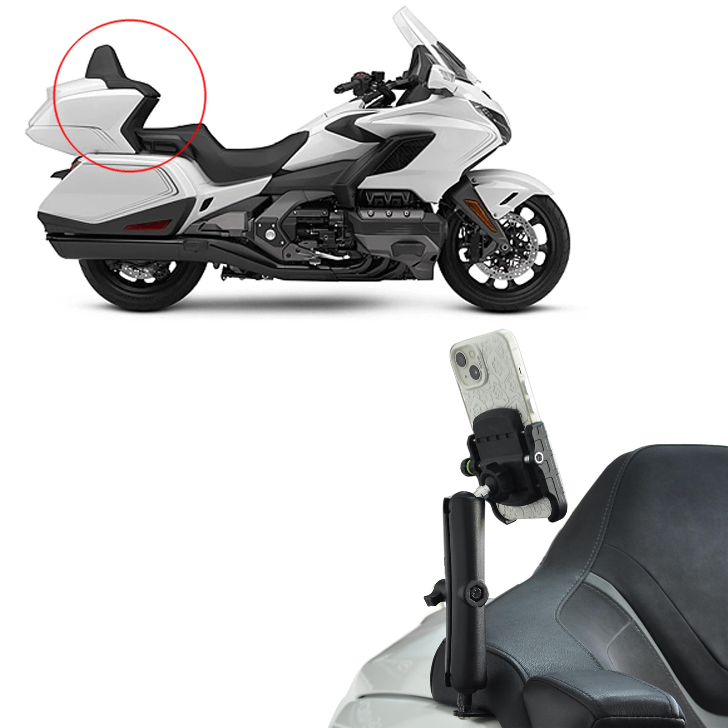 Luggage Racks Panical Black Rear Trunk Luggage Rack Shelf Storage