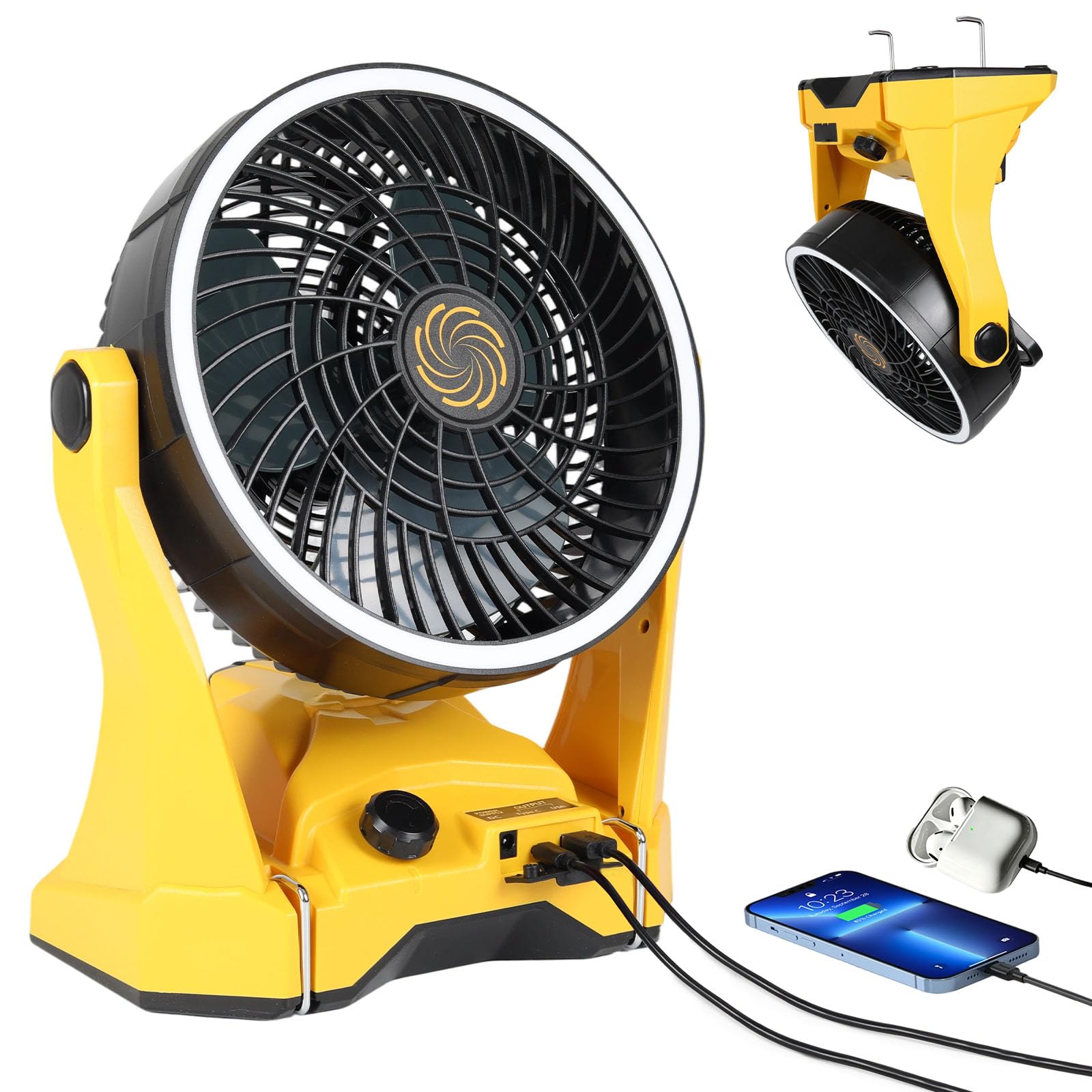 Photo 1 of RIWELF Portable Jobsite Fan
