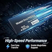 Vista 2 de Tarjeta de memoria original de 32 GB Pro Duo Mark2 compatible con PSP 1000 2000 3000 y accesorios de cámara Tarjeta de almacenamiento - Alta