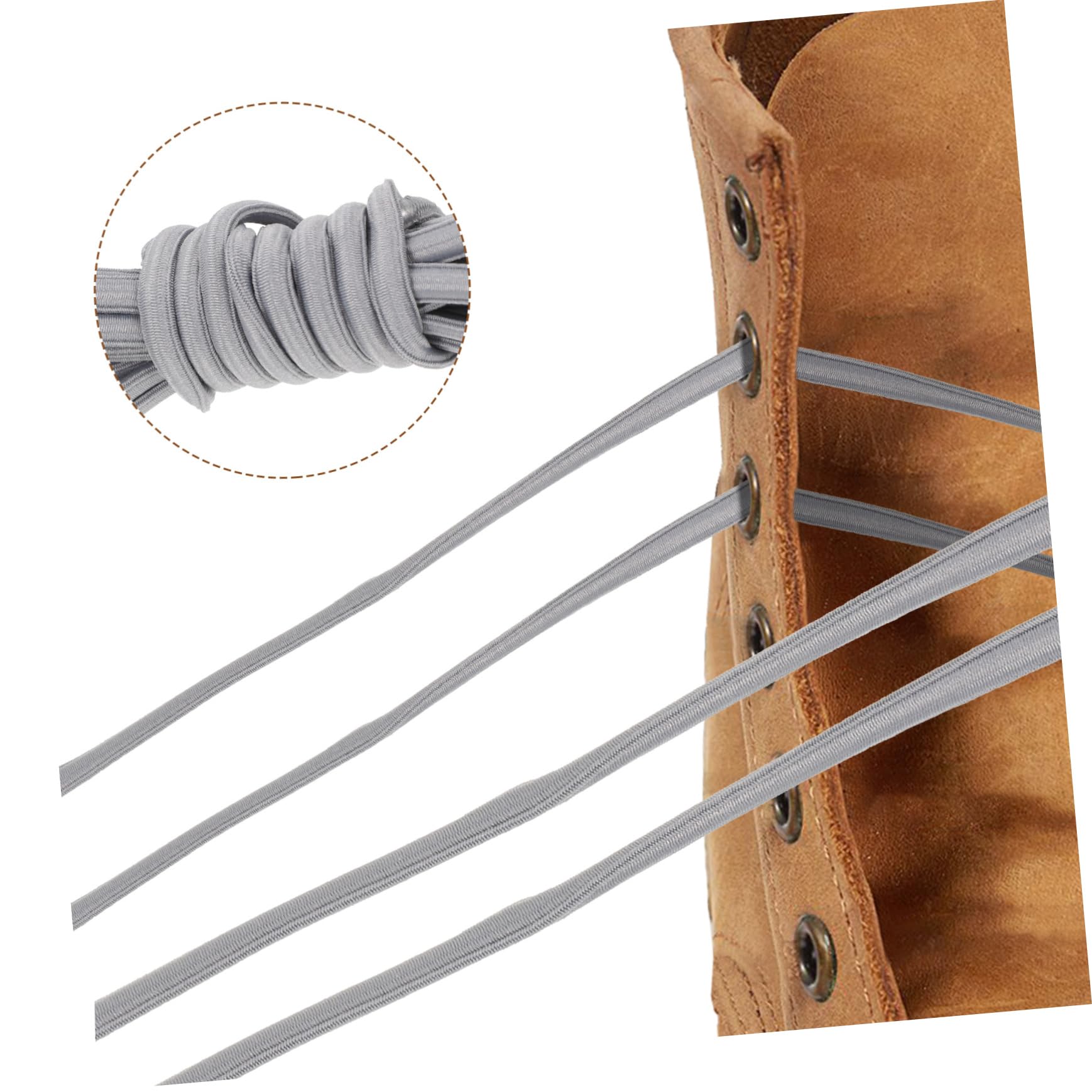 LIFKOME 20paia Stringhe Elastiche Per Scarpe Regolabili Per Sneakers e Scarpe Facili Usare e Adatte Per e Adulti