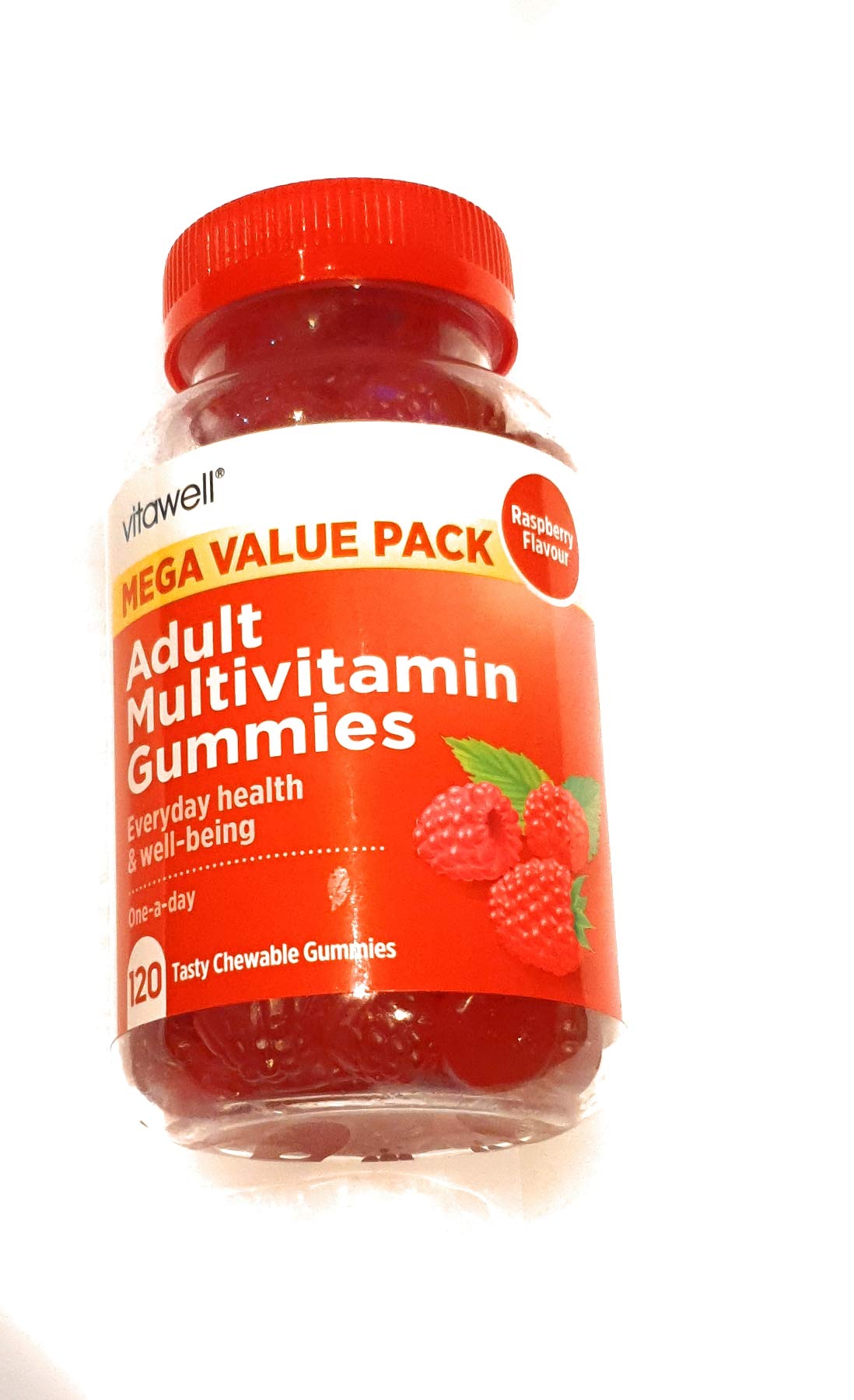 Buy Vitawell Adult Multivitamin Gummies 120 Raspberry Flavour Gummies