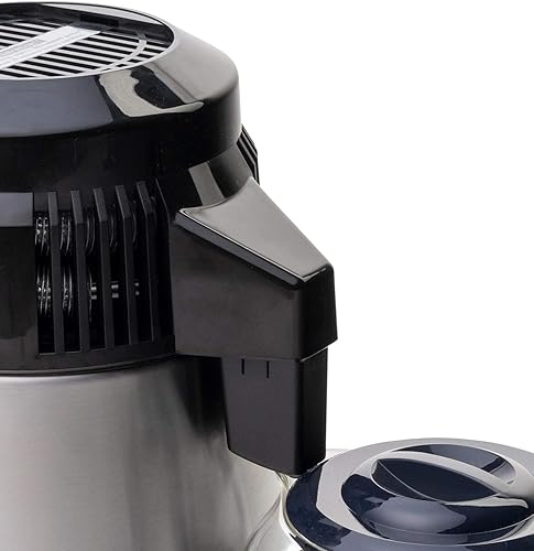 Miniatura 5 de destilador de agua, de acero inoxidable, para encimera. Colección de vidrio.