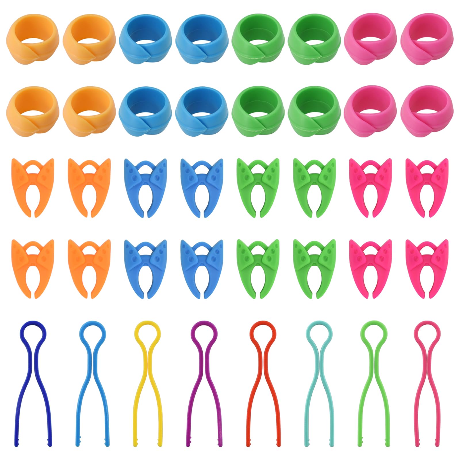 40pcs Bobbin Thread Spool Savers Sewing Thread Spool Organizer/Holders/Bobbin Small Clips for Embroidery Quilting Sewing Thread Spool Organize