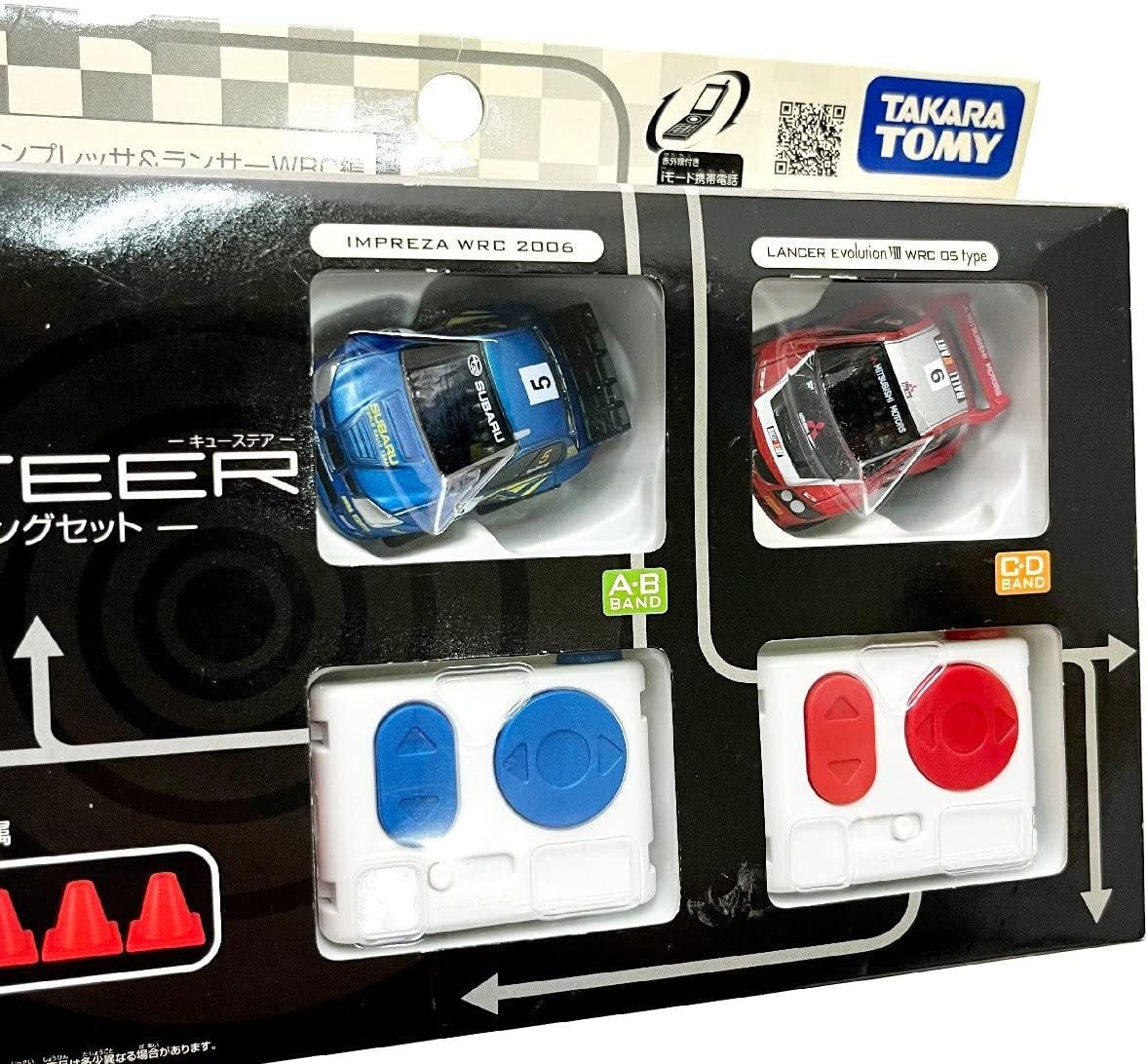 タカラトミー Qステア / QSRS-02 インプレッサ＆ランサーWRC編 QSRS-02