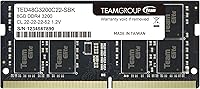 Vista 1 de TEAMGROUP Elite DDR4 de 8 GB individual 3200 MHz PC4-25600 CL22 sin búfer, no ECC 1.2 V SODIMM 260 pines para laptop estilo Notebook, PC, módulo