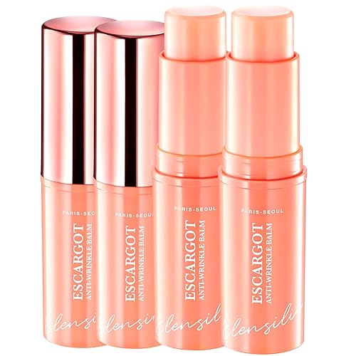 Elensilia Barra de bálsamo múltiple antiarrugas (0.32 oz 0.31z) I Bálsamo sin arrugas todo en uno, cuidado natural instantáneo de brillo para