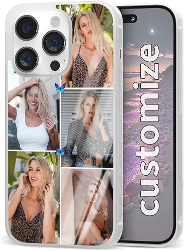 Eomnniofoy Fundas de teléfono personalizadas para iPhone 11, 12, 13, 14 Pro Max Plus Mini, para Samsung Galaxy S21 S22 Ultra Plus, regalos de moda
