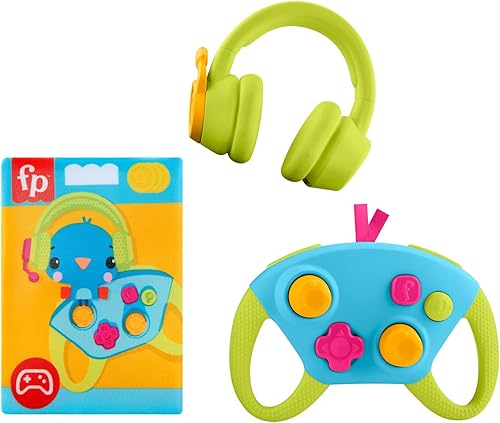 Fisher-Price Juguetes para recién nacidos, juego de regalo para pequeños jugadores, mordedor, sonajero y actividades arrugadas para bebés a partir
