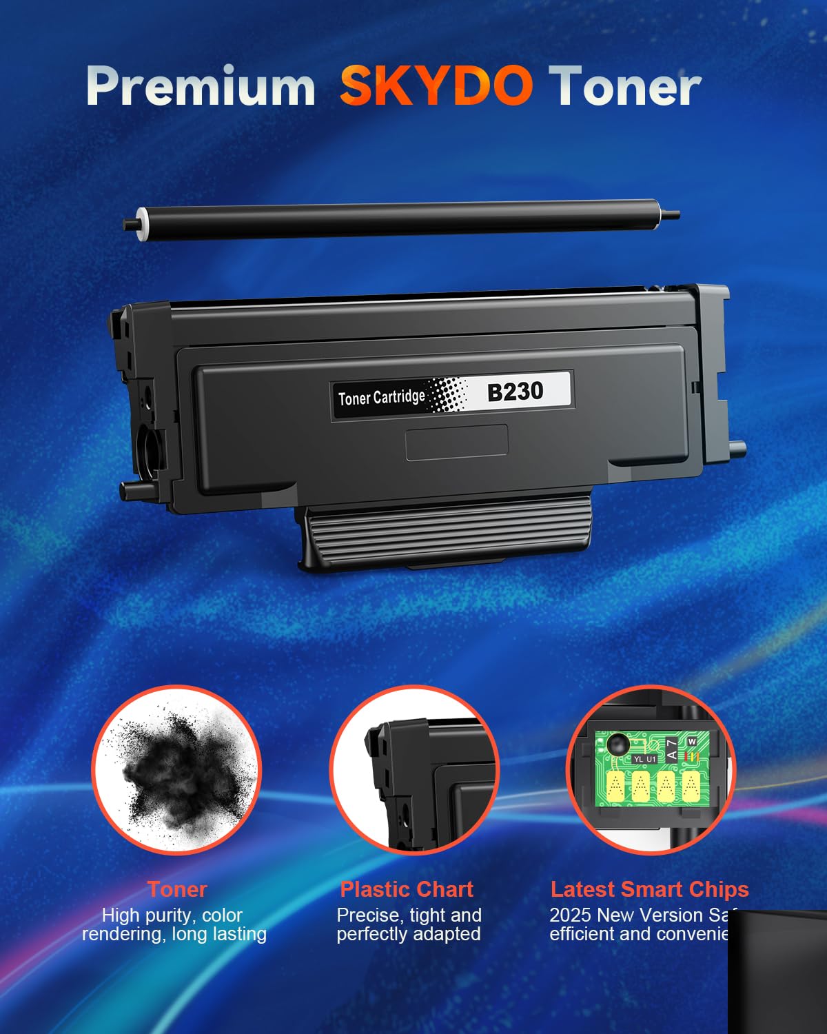 Skydo B230 B225 B235 toner kompatybilny z Xerox 006R04400 toner 3000 stron, odtworzony do drukarki Xerox B230 B225 B235 B230dni B225dni B235dni B235dni zastępuje drukarkę 006R04399