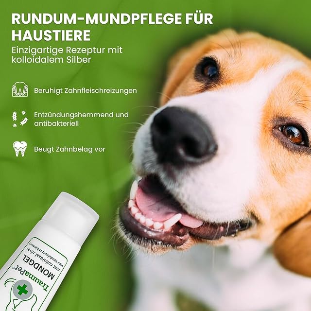 Foto 4 de 7 de TraumaPet Gel bucal de plata coloidal para perros y gatos, 10 ml