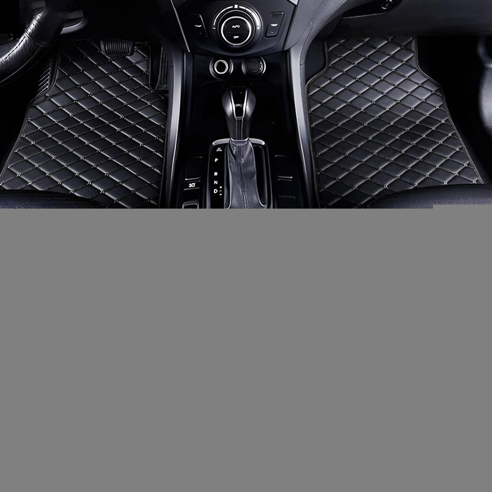 FDCYQW Tappetini Auto, per Jeep Grand Cherokee V (WL) 2021 2022 2023 2024- Tappeto Tappetini Auto Abitacolo Tappeti Impermeabile Antiscivolo Resistente allo Sporco Tappeti,Black